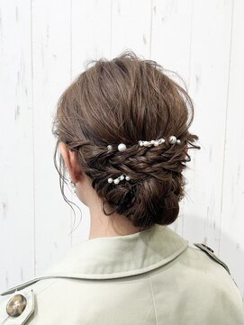 チームボス(Team BOSS) シニヨンスタイル