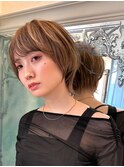 ●杉浦大人ガーリー/白髪前髪/ショートボブ/30代40代50代/銀座