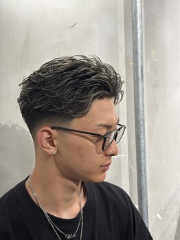 ミナミ 府中店(MINAMI)の写真/【府中本町駅徒歩2分】メンズから高支持◎フェード×パーマで多彩なスタイルを創りだします◇