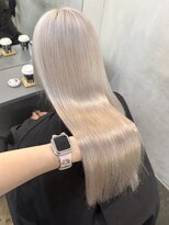 ジュール 池袋(Joule) ブリーチ2回~ホワイトカラー×透明感ハイトーン♪♪