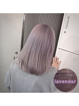 ミエルヘアーエスト 新宿店(mielhair est) ラベンダーシルバー