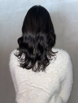 ヘアサロン エン(hair salon en.) コテ巻き風デジタルパーマ