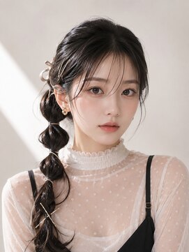 ウィーニード 栄(WENEED) 韓国お団子アレンジ×ハッシュバング