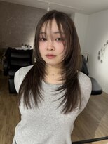 エトワ 中央店(etoi)&nbsp;大分ハッシュカット韓国レイヤーカットワンホンヘアヨシンモリ