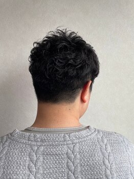 アンチ ブーン(ANTI boon)の写真/【メンズ利用率40％】直毛や短髪も好印象に！再現性カット＋眉毛カット￥5000で毎朝時短！各種パーマも◎