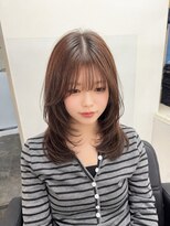 マーシュ 梅田(marshu)&nbsp;ミディアムレイヤー×ミラジェリートリートメント♪