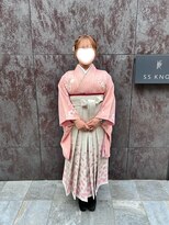 イム(IMU)&nbsp;卒業式袴着付け＋ヘアセット