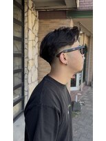 ヘアーワークスヴィクサス 諫早店(HAIR WORKS VIXUS)&nbsp;ニュアンスパーマ×ローフェード