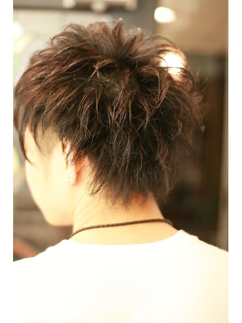 ★Ms hair★mens　２Block　short　０4