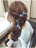 ねじり編み込み