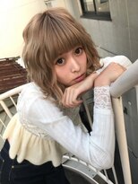 ジーナ(XENA)&nbsp;ホワイトベージュボブ