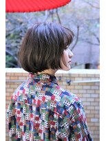 コマ(coma)&nbsp;【coma中野】首回りすっきりで小顔に☆フレンチ質感ボブ