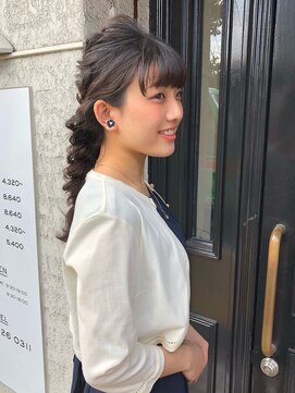 ミジョレ(MIJYORE) 編みおろしスタイル