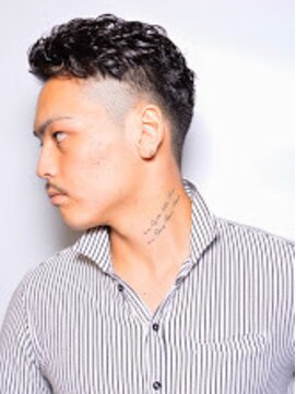 ワンワンオー バーバーショップ 博多店(@110 BARBER SHOP) ツーブロックワイルド