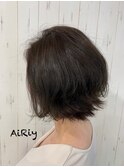【AMI】ダークトーンでも透明感!ネイビーグレージュ!