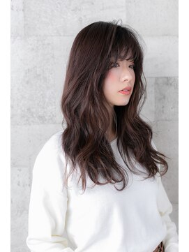 アッシュ ヘアーメイク 桐生(ash hair×make) 20代30代♪透明感フェアリー☆ゆるウェーブスタイル