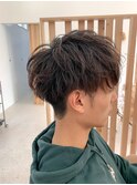 シルエット抜群刈り上げスタイル