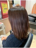【髪質改善】ハリコシカラー、カットのお客様
