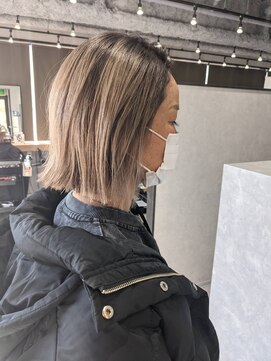 ブルー(Blue) ～Blue ☆マスク映え×ハイベージュ☆～