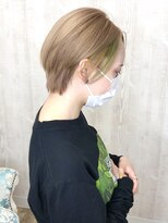 ラッズプラスエイチ(Lads+h)&nbsp;ミルクティーベージュ、インナーカラー