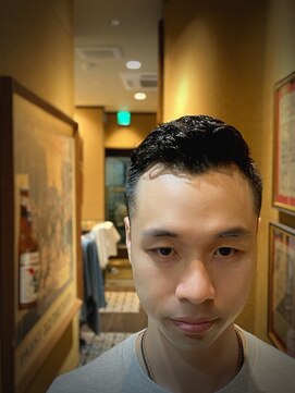 M字に似合う髪型 L ヒロギンザバーバーショップ 大宮店 Hiro Ginza Barber Shop のヘアカタログ ホットペッパービューティー