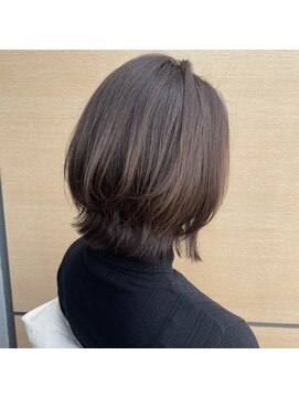 ファースト 泉中央店(first) パープルカラー/くびれミディ/レイヤーカット◎20代30代40代50代