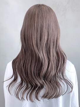 アイティーバイアルバム 下北沢店(IT by ALBUM) ミルクティー_ショコラベージュボブルフベビーバング_ba350711