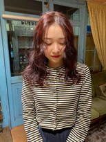 ロチカバイドールヘアー 心斎橋(Rotika by Doll hair)&nbsp;red × ゆる～styling