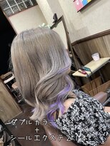 ディー エメ(D-aimer-)&nbsp;ハイトーンカラー+アレンジ楽しめるインナーエクステ