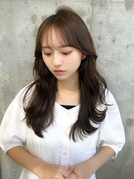 シーシンジュク 新宿南口(Sea shinjuku) 韓国風前髪×シルキーベージュ【髪質改善/新宿/マッシュパーマ】