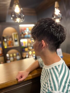 銀座 シノ 本店(shino) 【銀座理容室】ナチュラルパーマスタイル