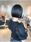 ボブ/切りっぱなしボブ/ミニボブ/韓国ボブ/縮毛矯正