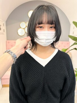 サンド 大阪梅田(sand) 前髪/マチルダボブ/インナーグレージュ[大阪梅田駅]