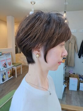 ミエル(miel) 【hair design miel】大人ショートカット