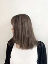 小森谷,デザインカラー,レイヤーカット,オリーブベージュi4