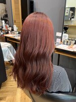 アルター(aL ter)&nbsp;ピンクブラウン［デザインカラー/レイヤーカット/ウェットヘア］