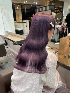 ベレーザシェルト(Beleza scelto) 9554ラベンダーパープルベビーピンクレイヤーハイトーンカラー