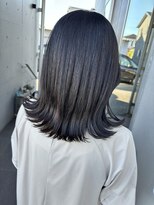 アチーブ ヘア デザイン(achieve hair design)&nbsp;オリーブグレージュ透明感立体感×艶々ミディアム10代20代30代
