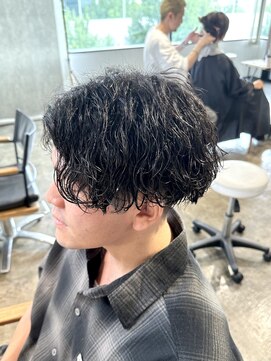 ザ オーダー(THE ORDER) men's波巻きパーマ波巻きスパイラルパーマセンターパート