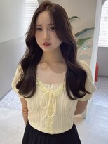 ジーナ 渋谷神南(Zina)&nbsp;韓国ヘア◎オリーブベージュ♪