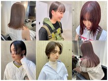スタッド(STUD)の雰囲気（ショート、ボブ、ハイトーンカラー、レイヤー、ストレート）