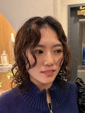 ロンド パルティール 大宮(Lond partir) 黒髪ボブルフネビージュ小顔ワンレンスペインカール大宮