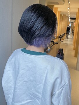 チャコレ パーチ 北千住店(Chacolle perch) ショート × インナーラベンダー