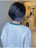 ショート × インナーラベンダー