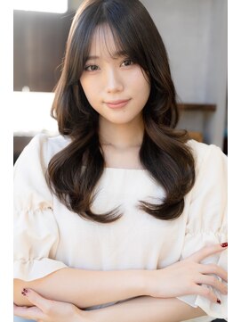 ザ シー 海老名(The C) くびれレイヤー・ブリーチなし艶カラー・前髪・お顔まわりカット