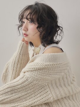 トナリ(tonari) レイヤーボブ ショートパーマ 前髪パーマ【鹿児島中央】