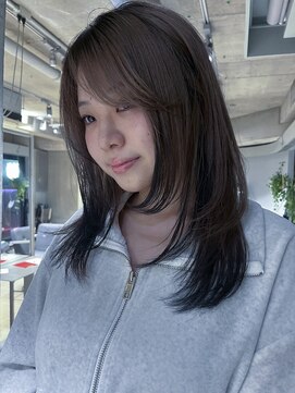 デコ(DECO) ハッシュカット×裾カラー