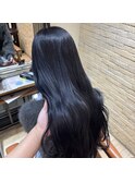 韓国風 × ブルーブラックカラー　瀧澤 汐