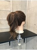 ゆるふわポニーテール