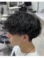メンズ サロン ドット トウキョウ 町田店(men's salon dot. tokyo)&nbsp;刈り上げマッシュ×ルーズツイスパ